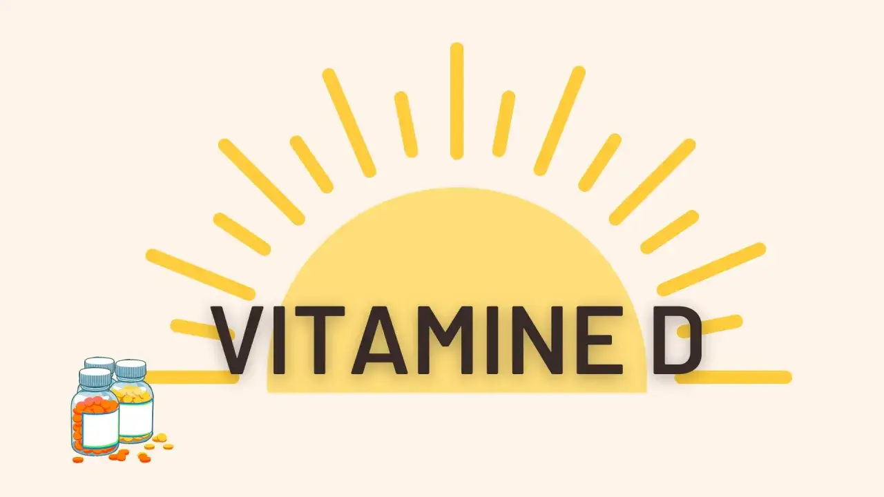 Soleil et pilules pour lutter contre la carence en vitamine D.